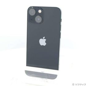 〔中古〕Apple(アップル) iPhone13 mini 128GB ミッドナイト MLJC3J／A SIMフリー〔258-ud〕