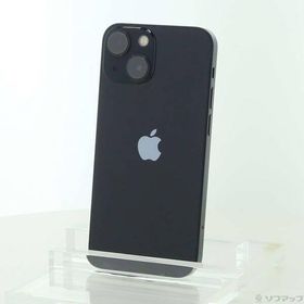 〔中古〕Apple(アップル) iPhone13 mini 128GB ミッドナイト MLJC3J／A SIMフリー〔258-ud〕