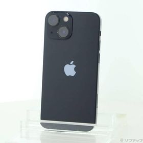 〔中古〕Apple(アップル) iPhone13 mini 128GB ミッドナイト MLJC3J／A SIMフリー〔377-ud〕