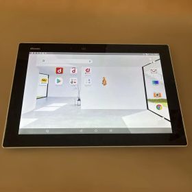 SIMフリーAndroidタブレットF-02K arrows Tabホワイト美品