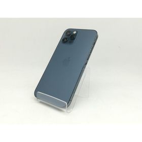 【中古】Apple docomo 【SIMロック解除済み】 iPhone 12 Pro 128GB パシフィックブルー MGM83J/A【町田】保証期間１週間【ランクC】