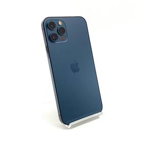 【最速発送】 iPhone 12 Pro 128GB パシフィックブルー au 白ロム【難有】 87%
