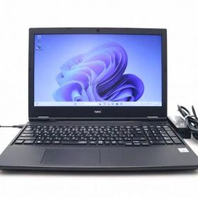 NEC VKT16/X-9 PC-VKT16XZG9 Core i5-10210U 1.6GHz 8GB 256GB15.6インチ非光沢 1366x768 Windows11 Pro 小難 中古