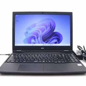 NEC VKT16/X-9 PC-VKT16XZG9 Core i5-10210U 1.6GHz 8GB 256GB15.6インチ非光沢 1366x768 Windows11 Pro 小難 中古