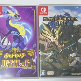 ポケットモンスターバイオレット モンスターハンターRISE Switch