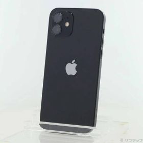 ソフマップ 〔中古品〕 iPhone12 64GB ブラック MGHN3J／A SIMフリー【377】