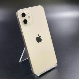 【全額返金保証】【最速発送】 iPhone 12 128GB ホワイト docomo SIMフリー 白ロム 動作確認済 74%