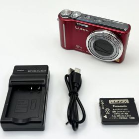 パナソニック Panasonic コンパクトデジタルカメラ LUMIX TZ DMC-TZ7-R [レッド] Made In Japan【中古】【可】【20333805722】
