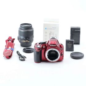 ショット数3586回 Nikon D3100 レッド 18-55mmレンズキット #986