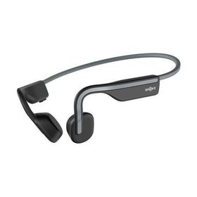 ショックス ワイヤレス イヤホン 骨伝導オープンイヤ IP55 最大6時間 USB-C OPENMOVE AFT-EP-000022 グレー系