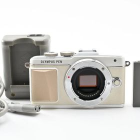 ★良品★ 《ショット数 12787回》 オリンパス OLYMPUS PEN Lite E-PL7 ボディ ホワイト #2428