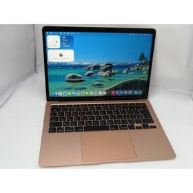 【中古】Apple MacBook Air 13インチ M1(CPU:8C/GPU:7C) 8GB/256GB ゴールド MGND3J/A (M1・2020)【池袋東口】保証期間１ヶ月【ランクC】