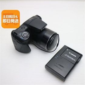 超美品 PowerShot SX410 IS ブラック 即日発送 コンデジ Canon 本体 あすつく 土日祝発送OK
