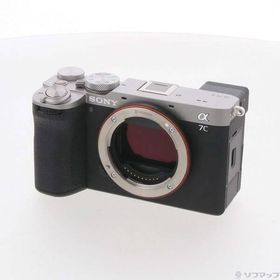 〔中古〕SONY(ソニー) α7C II ボディ シルバー ILCE-7CM2〔262-ud〕