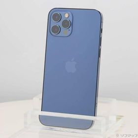 〔中古〕Apple(アップル) iPhone12 Pro 256GB パシフィックブルー MGMD3J／A SIMフリー〔276-ud〕