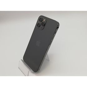 【中古】Apple SoftBank 【SIMロック解除済み】 iPhone 12 Pro 128GB グラファイト MGM53J/A【大宮東口】保証期間１ヶ月【ランクB】