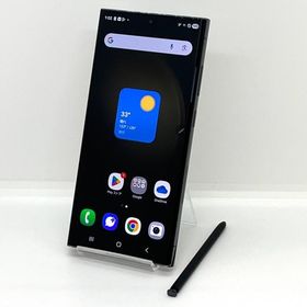 【訳あり】Galaxy S23 Ultra SCG20 au SIMフリー 256GB／12GB グリーン Sペン 白ロム スマホ本体 送料無料 中古 S565