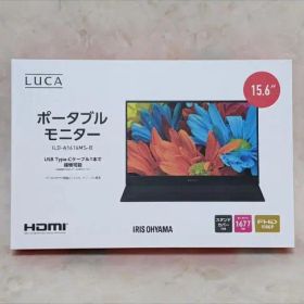 IRIS OHYAMA LUCA ポータブルモニター ILD-A1616MS-B