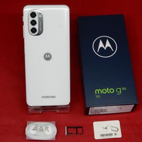 MOTOROLA moto g52j 5G SIMフリー PATM0001JP パールホワイト