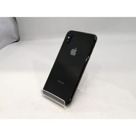 【中古】Apple 海外版 【SIMフリー】 iPhone X 64GB スペースグレイ【大須】保証期間１ヶ月【ランクC】