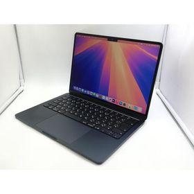 【中古】Apple MacBook Air 13インチ (M4,2025) M4(CPU:10C/GPU:8C) 16GB/256GB ミッドナイト MW123J/A【スマーク伊勢崎】保証期間１ヶ月【ランクB】