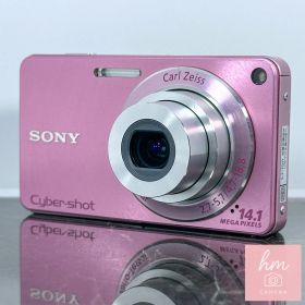 SONY Cyber-shot DSC-W350 ピンク 1410万画素 Carl Zeissレンズ 光学4倍ズーム 手ブレ補正 HD動画 コンパクトデジタルカメラ