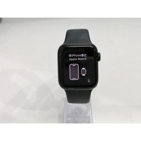 【中古】Apple Apple Watch SE2 40mm GPS ミッドナイトアルミニウムケース/ミッドナイトスポーツバンド MNJT3J/A【大阪本店】保証期間保証なし【ランクC】
