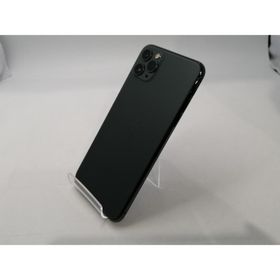 【中古】Apple SoftBank 【SIMロック解除済み】 iPhone 11 Pro Max 512GB ミッドナイトグリーン MWHR2J/A【浜松駅前】保証期間１ヶ月【ランクA】