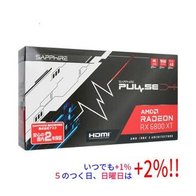 【中古】SAPPHIRE PULSE Radeon RX 6800 XT 16GB GDDR6 11304-03-20G PCIExp 16GB 元箱あり【いつでも+1％！5のつく日と日曜日は+2%！】 爆買