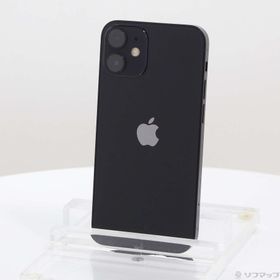 (中古)Apple iPhone12 mini 128GB ブラック MGDJ3J/A SIMフリー(371-ud)