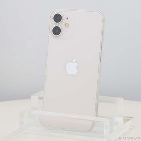 (中古)Apple iPhone12 mini 256GB ホワイト MGDT3J/A SIMフリー(258-ud)