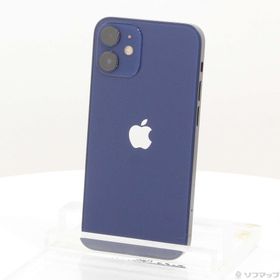 (中古)Apple iPhone12 mini 128GB ブルー MGDP3J/A SIMフリー(377-ud)