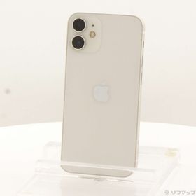 (中古)Apple iPhone12 mini 64GB ホワイト MGA63J/A SIMフリー(276-ud)