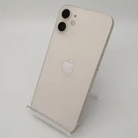 【中古】Apple SoftBank 【SIMロック解除済み】 iPhone 12 mini 64GB ホワイト MGA63J/A【京都】保証期間１ヶ月【ランクB】