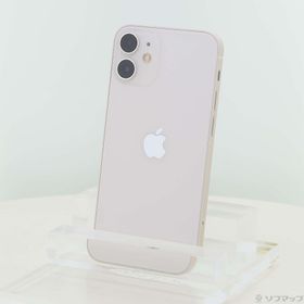 (中古)Apple iPhone12 mini 64GB ホワイト MGA63J/A SIMフリー(276-ud)