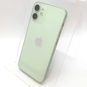 【中古】Apple au 【SIMロック解除済み】 iPhone 12 mini 128GB グリーン MGDQ3J/A【高崎モントレー】保証期間１ヶ月【ランクC】