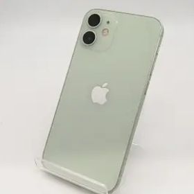 【中古】Apple SoftBank 【SIMロック解除済み】 iPhone 12 mini 128GB グリーン MGDQ3J/A【広島本通】保証期間１ヶ月【ランクB】