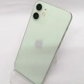 【中古】Apple UQmobile 【SIMロック解除済み】 iPhone 12 mini 128GB グリーン MGDQ3J/A【川越クレアモール】保証期間１ヶ月【ランクC】