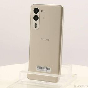 〔中古〕FCNT arrows We2 Plus 256GB シャンパンシルバー M06 楽天 SIMフリー〔377-ud〕