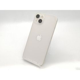 【中古】Apple docomo 【SIMフリー】 iPhone 13 128GB スターライト MLND3J/A【広島本通】保証期間１ヶ月【ランクC】