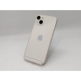 【中古】Apple 楽天モバイル 【SIMフリー】 iPhone 13 128GB スターライト MLND3J/A【浜松駅前】保証期間１ヶ月【ランクC】