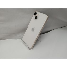 【中古】Apple 国内版 【SIMフリー】 iPhone 13 128GB スターライト MLND3J/A【札幌】保証期間１ヶ月【ランクC】