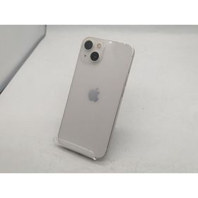 【中古】Apple au 【SIMフリー】 iPhone 13 128GB スターライト MLND3J/A【町田】保証期間１週間【ランクC】
