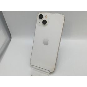 【中古】Apple 国内版 【SIMフリー】 iPhone 13 128GB スターライト MLND3J/A【京都】保証期間１ヶ月【ランクB】