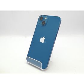 【中古】Apple au 【SIMフリー】 iPhone 13 128GB ブルー MLNG3J/A【立川フロム中武】保証期間１ヶ月【ランクB】