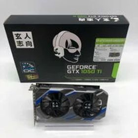 中古 玄人志向 GF-GTX1050Ti-E4GB/DF3 (4GB PCI-E) 5070001263 状態： B:良品
