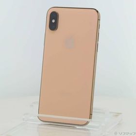 〔中古〕Apple(アップル) iPhoneXS 64GB ゴールド MTAY2J／A SIMフリー〔262-ud〕