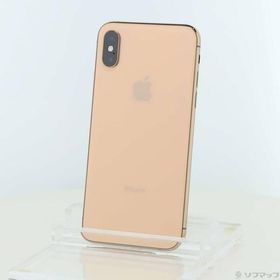 〔中古〕Apple(アップル) iPhoneXS 64GB ゴールド MTAY2J／A SIMフリー〔258-ud〕