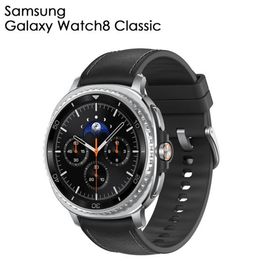 Samsung Galaxy Watch8 Classic スマートウォッチ Bluetooth 46mm サムスン ブラック 回転ベゼル ステンレス Suica対応 腕時計 心拍数 血中酸素 睡眠測定 ギフト