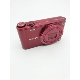 【中古 動作確認済】 SONY デジタルスチルカメラ Cyber-Shot WX300 レッド DSC-WX300/R